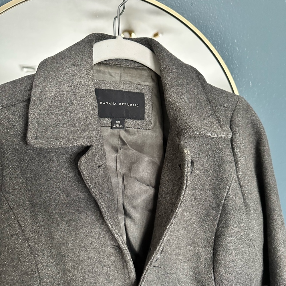 Banana Republic Gray Blazer